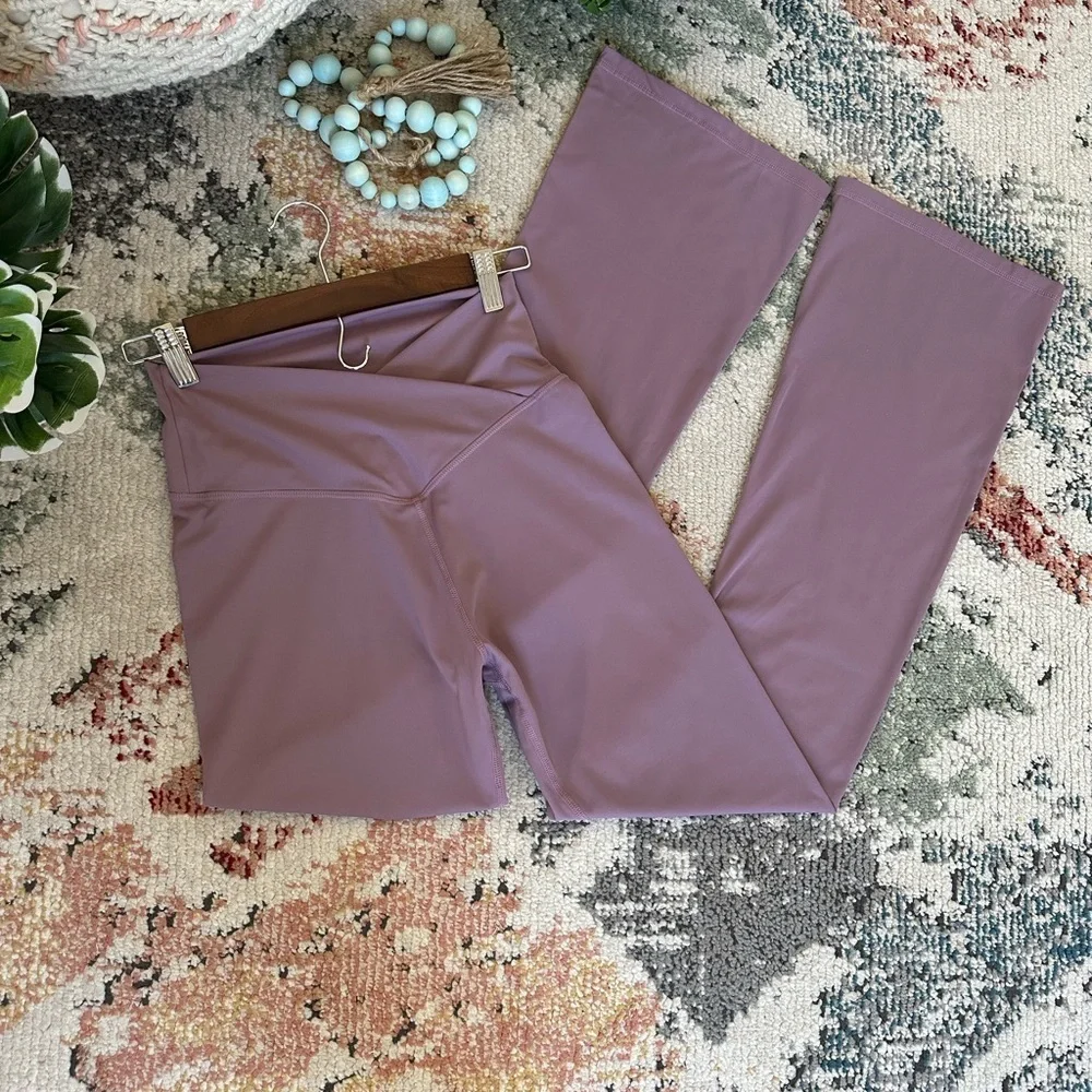 TOPYOGAS Crossover High Waist Yoga Flare Pants Women’s small